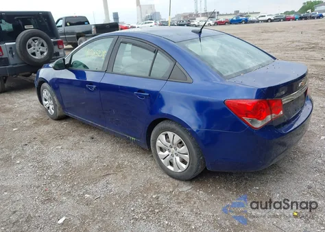 2013 Chevrolet Cruze Ls Auto из США, поврежденный, VIN 1G1PA5SH6D7255186